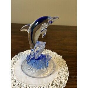 Vintage Boutique Cristal d'Arques France Royal Dolphin 24% Lead Crystal